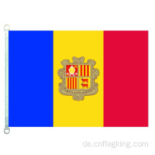 Andorra Nationalflagge 100% Polyester 90*150CM Andorra Banner